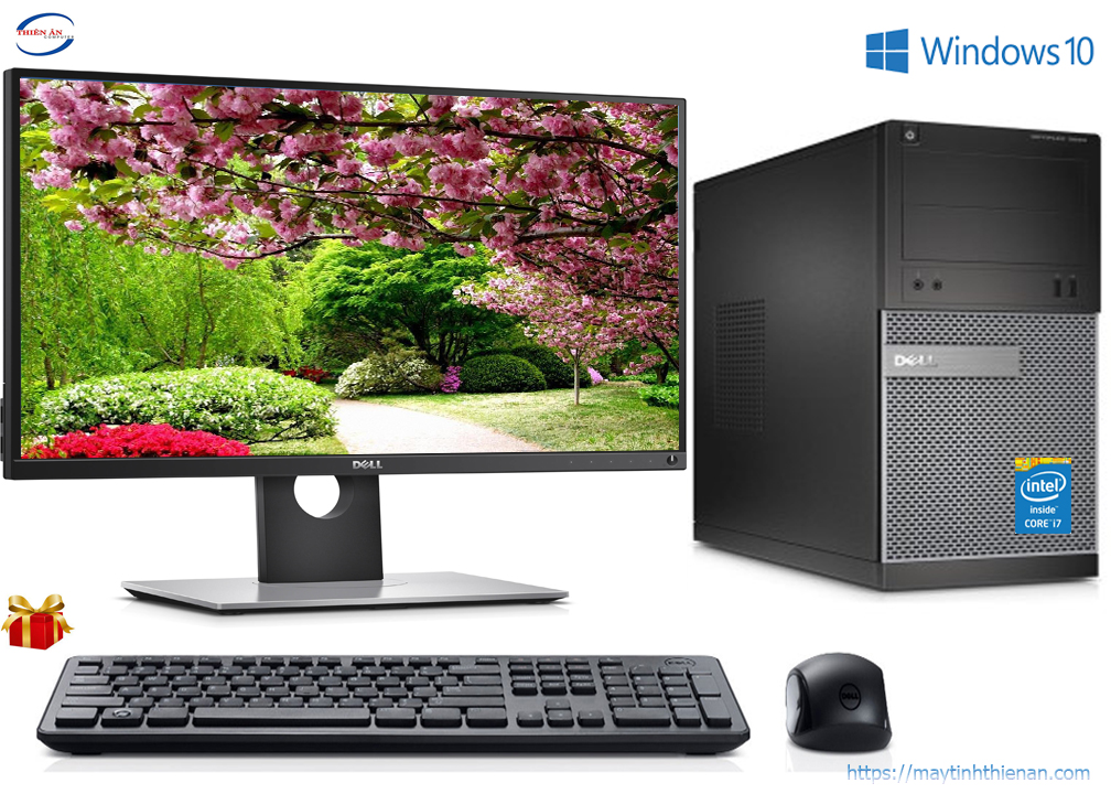 Dell Optiplex MT (390/790/990): Core i7-2600/8G/SSD 120GB/GTX1050/22inch