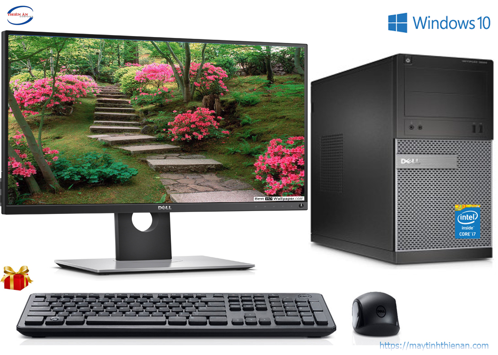 Dell Optiplex MT(3020/7020/9020):Core i7-4770/16G/SSD 120GB/22inch