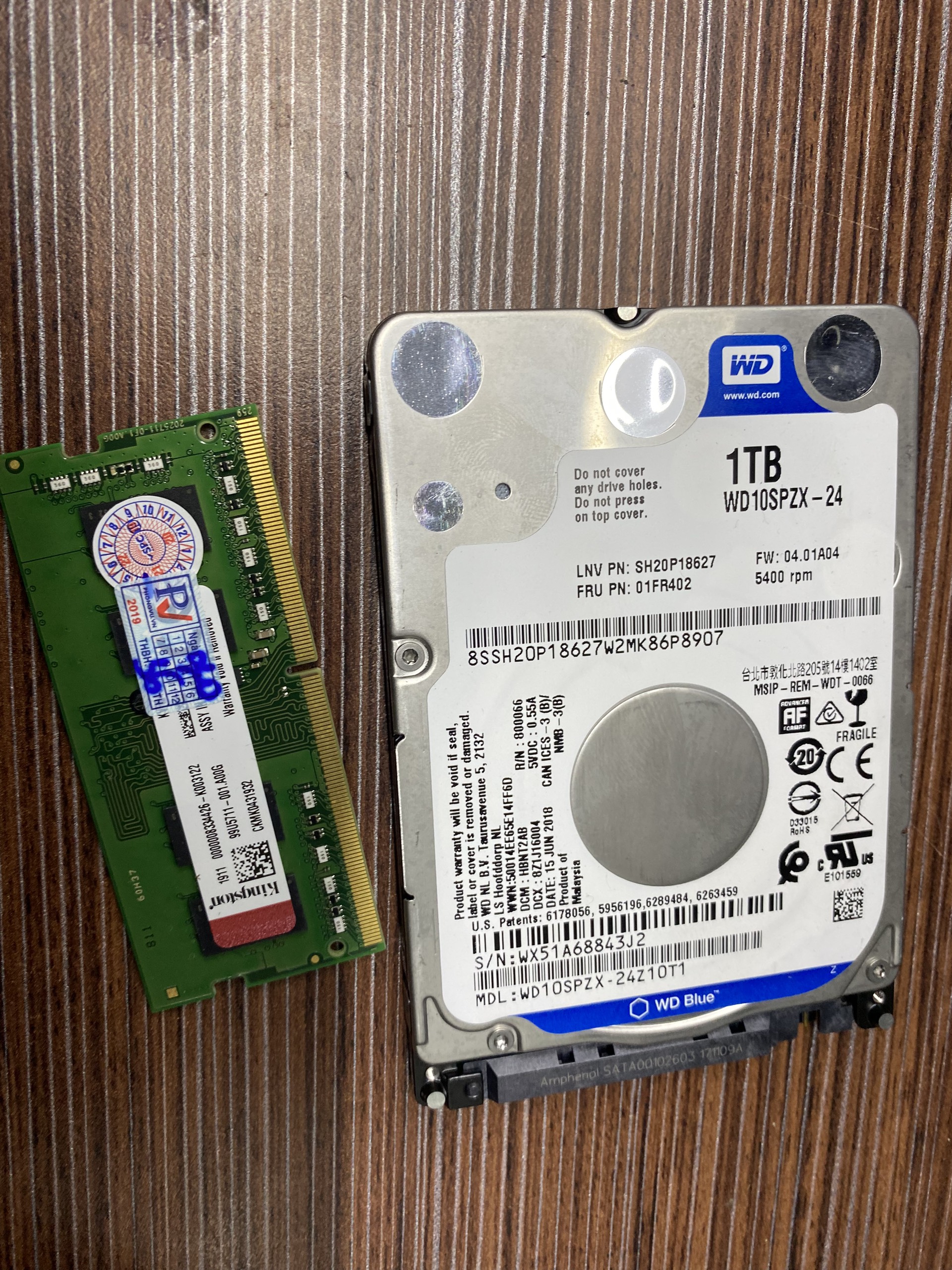 hdd laptop 1tb tháo máy như mới