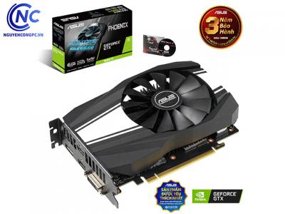 Card màn hình ASUS GeForce GTX 1660 O6GB GDDR6 Phoenix mới mua tháng 4/2019